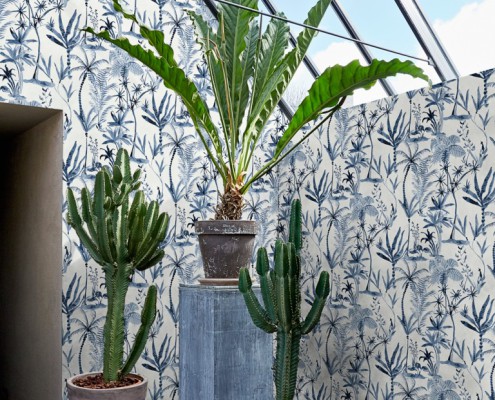 Nya Interieurontwerp BN Wallcoverings Designed For Living Wallpaper Palm 17662
